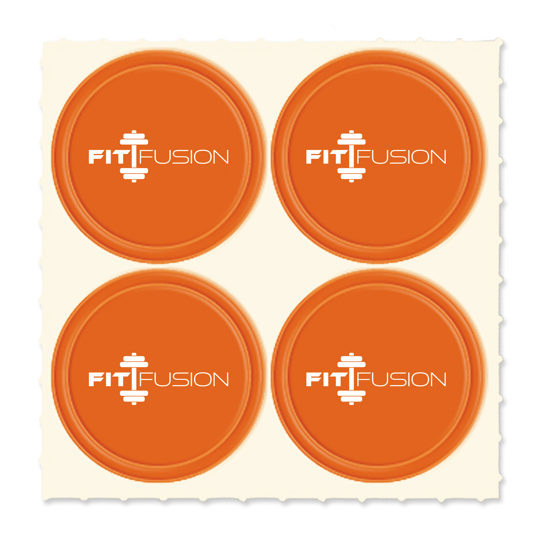 Orange Imprinted